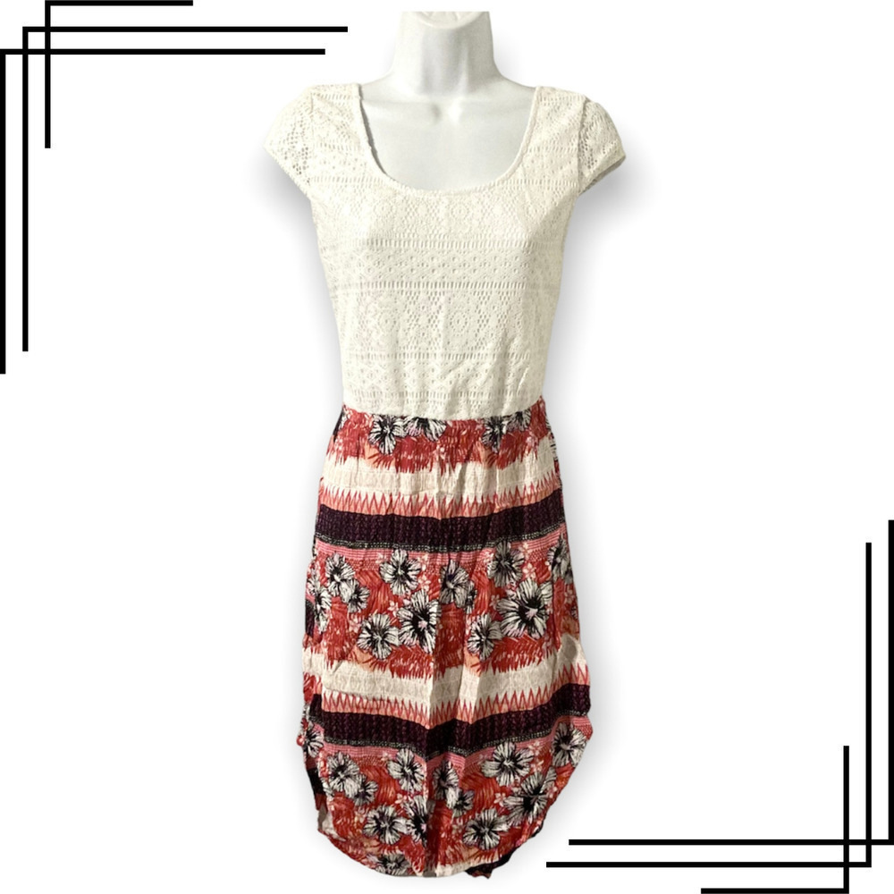 𝅺Charlotte Russe Women's S High-Low Dress
